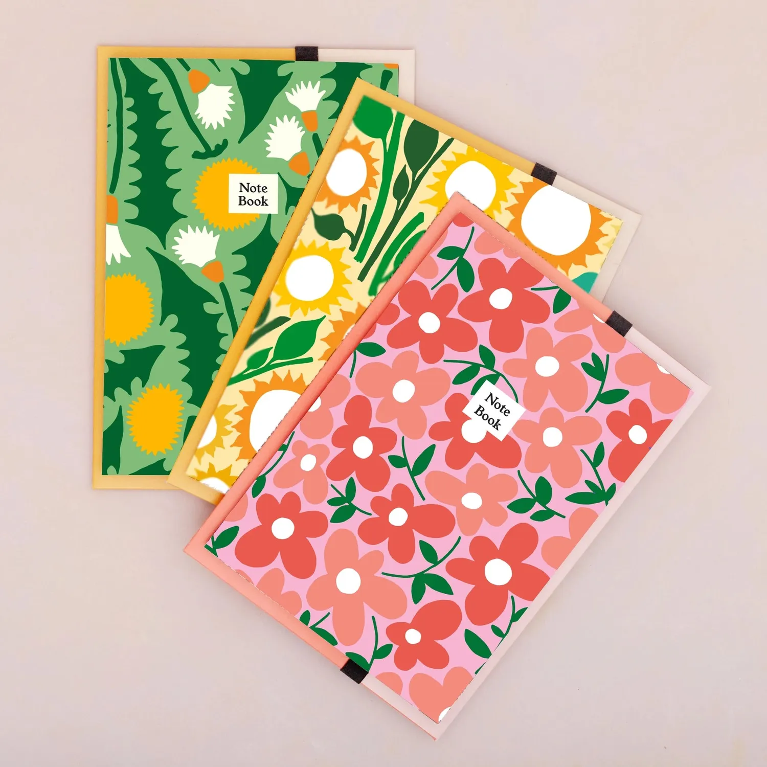 Studio Wald Primrose A5 notitieboek met map blanco