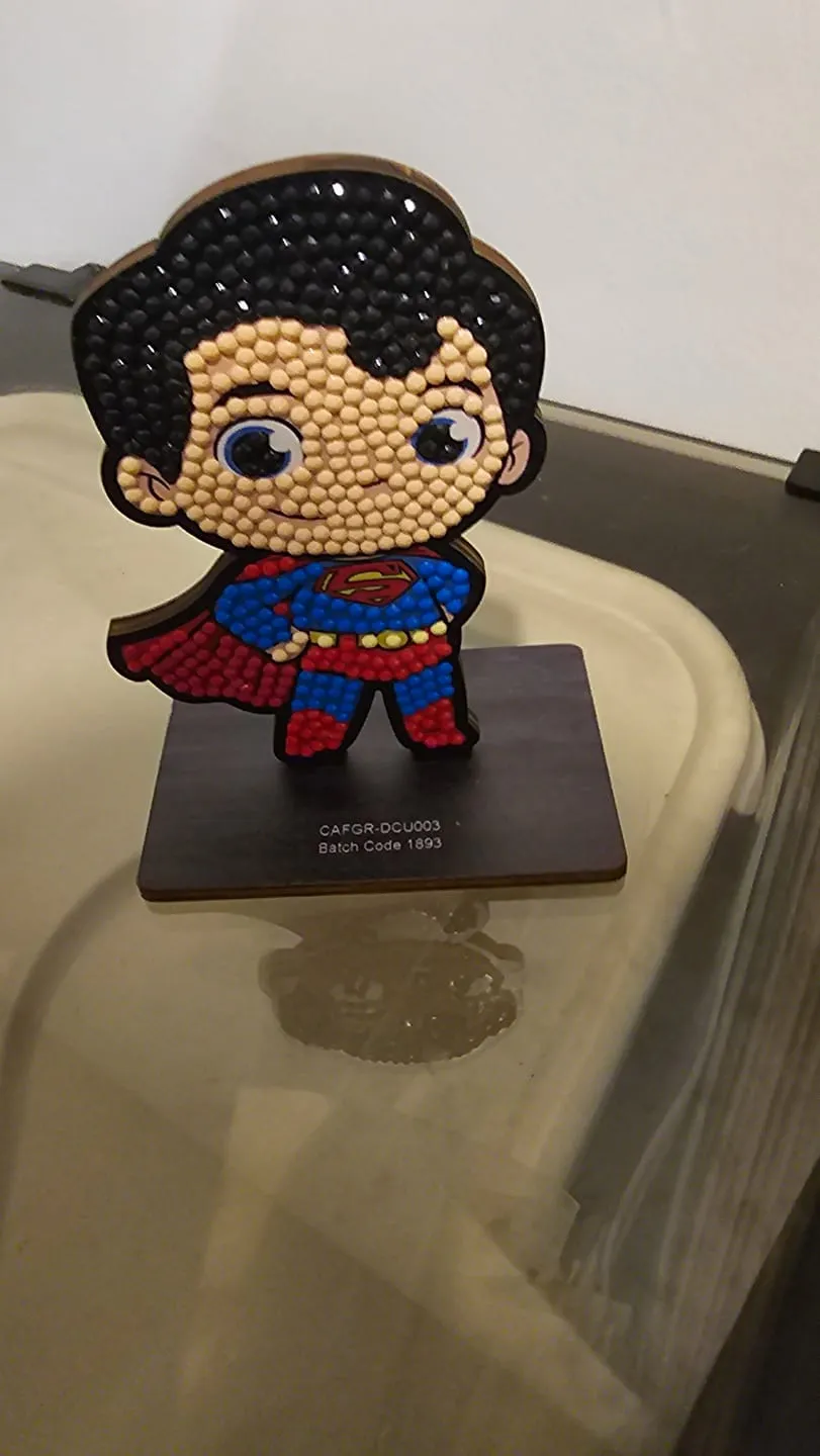 Craft Buddy Superman Crystal Art Buddies figuur diamond painting