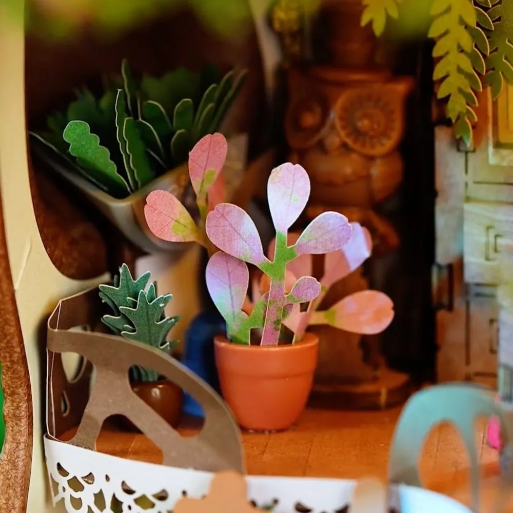 Figured'Art Miniatuurhuisje Sprookjes-boomhut bouwpakket 275-delig met led
