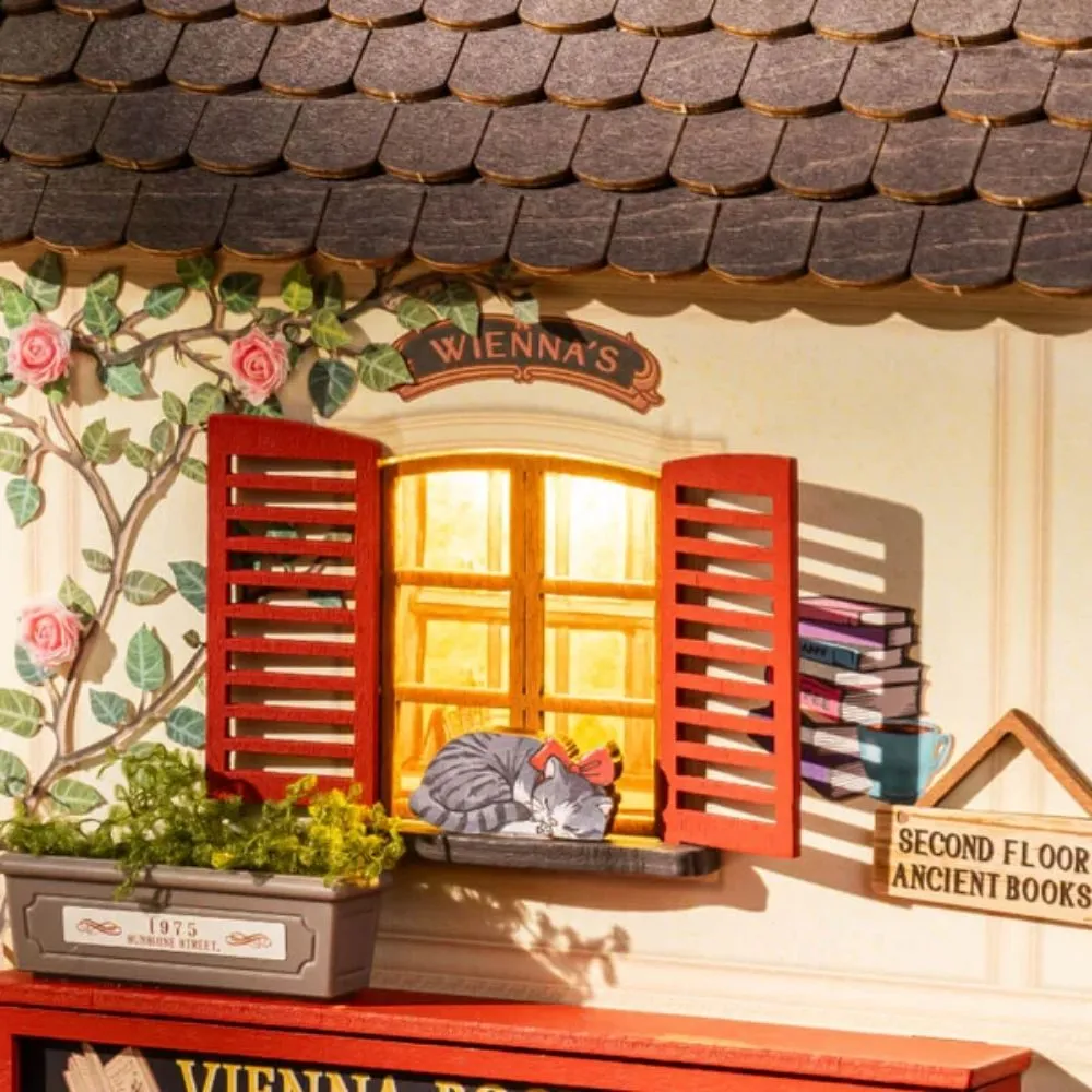 Figured'Art Boekhandel Wenen 3D puzzel 290 stuks met led