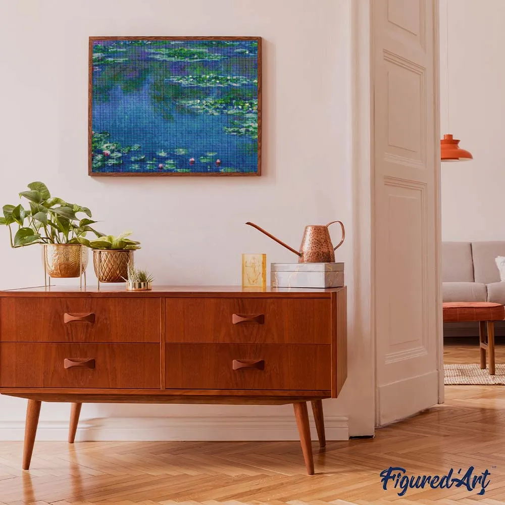 Figured'Art Waterlelies 1906 Monet diamond painting 40x50 bloemen