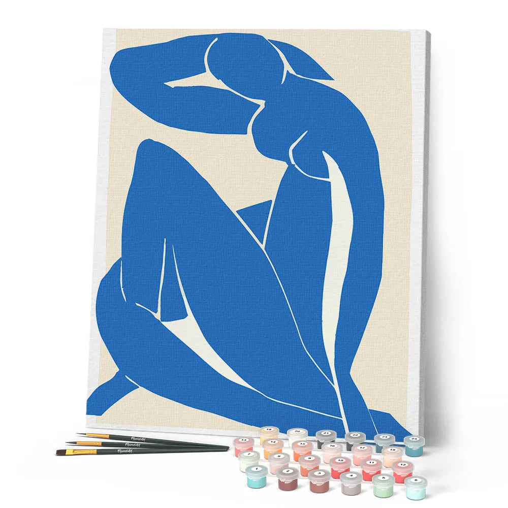 Figured'Art Matisse Blauwe Naakt II schilderen op nummer