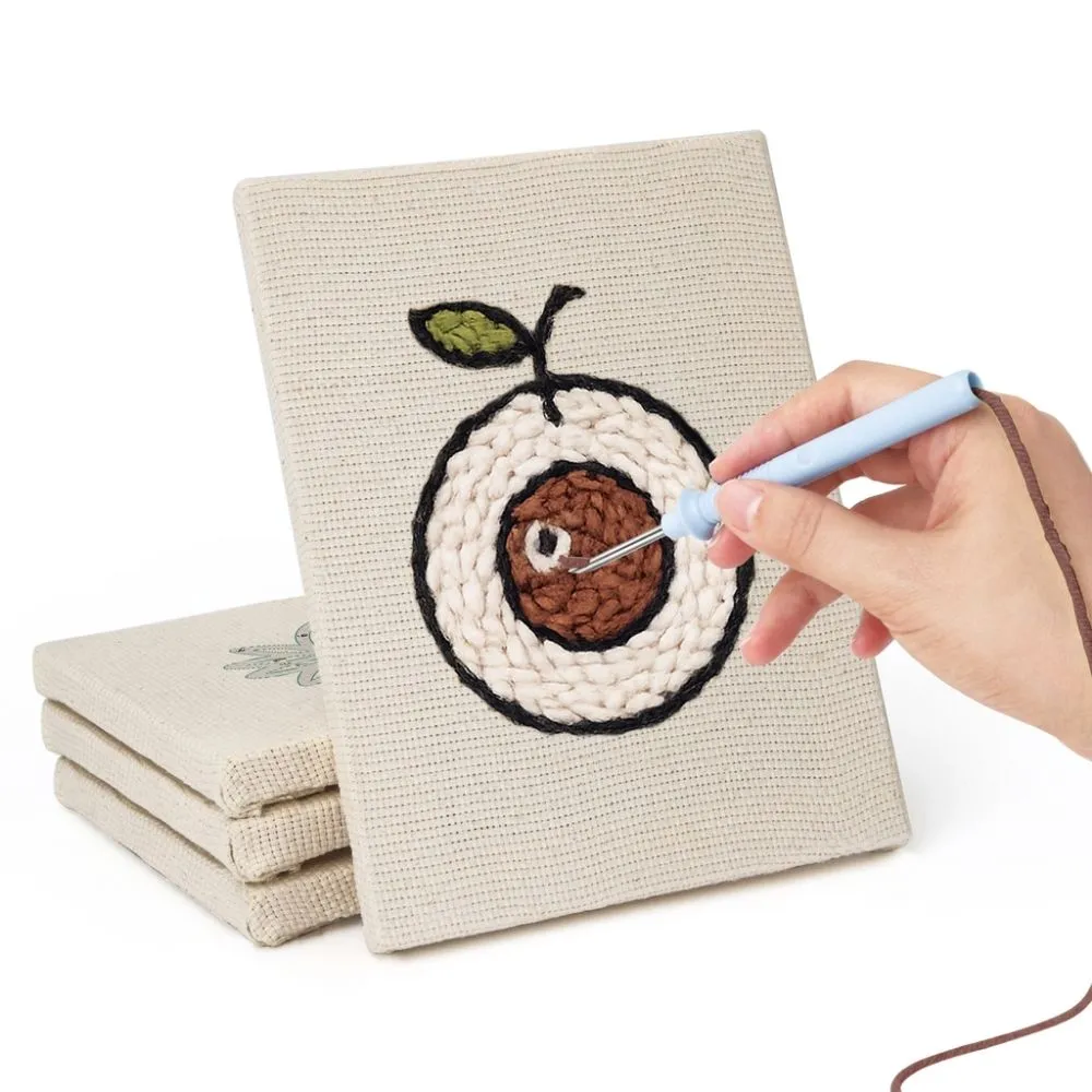 Figured'Art Tropische Snack Mix punch needle set 4 stuks