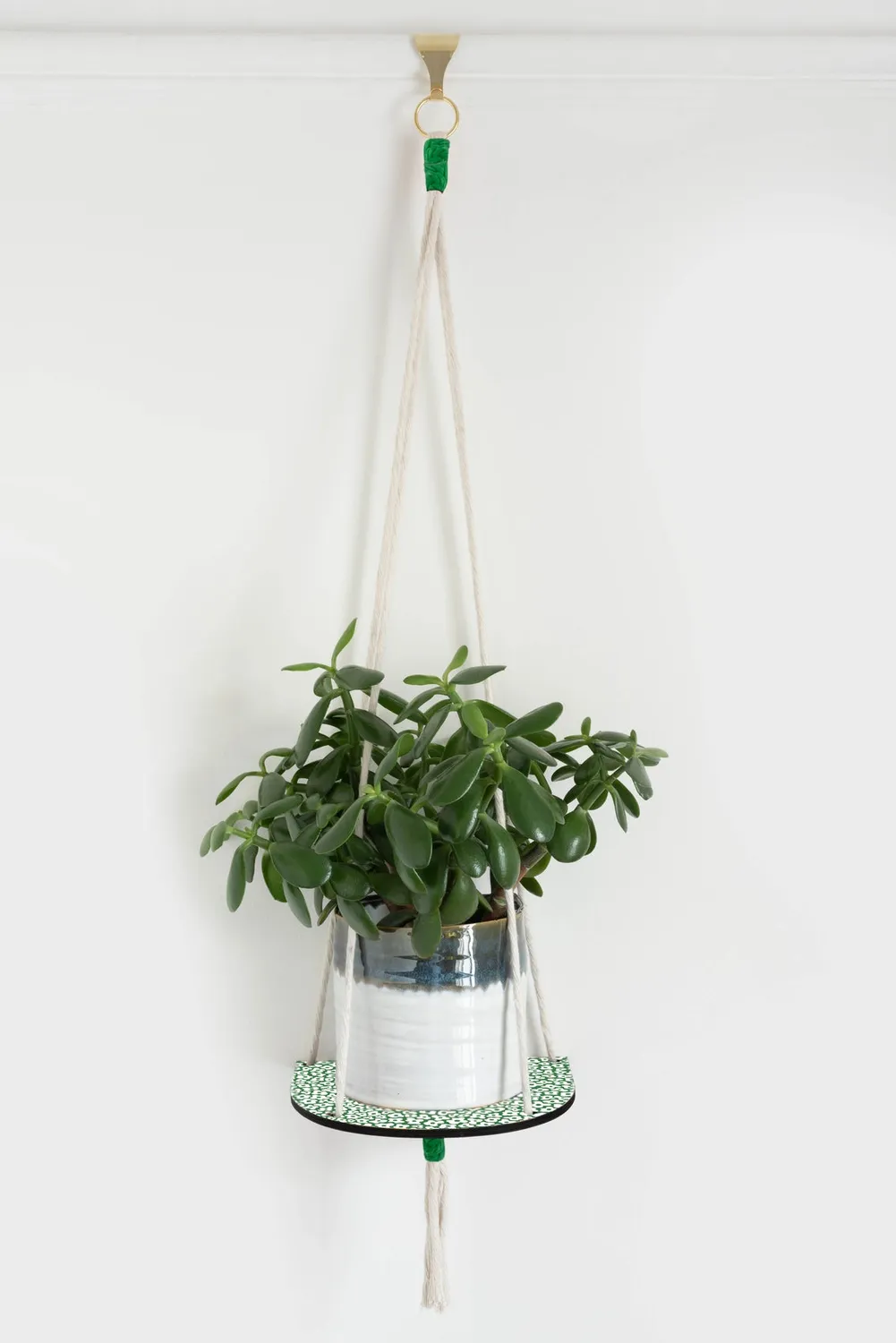 Studio Wald plantenplank hangend bosgroen 20 cm
