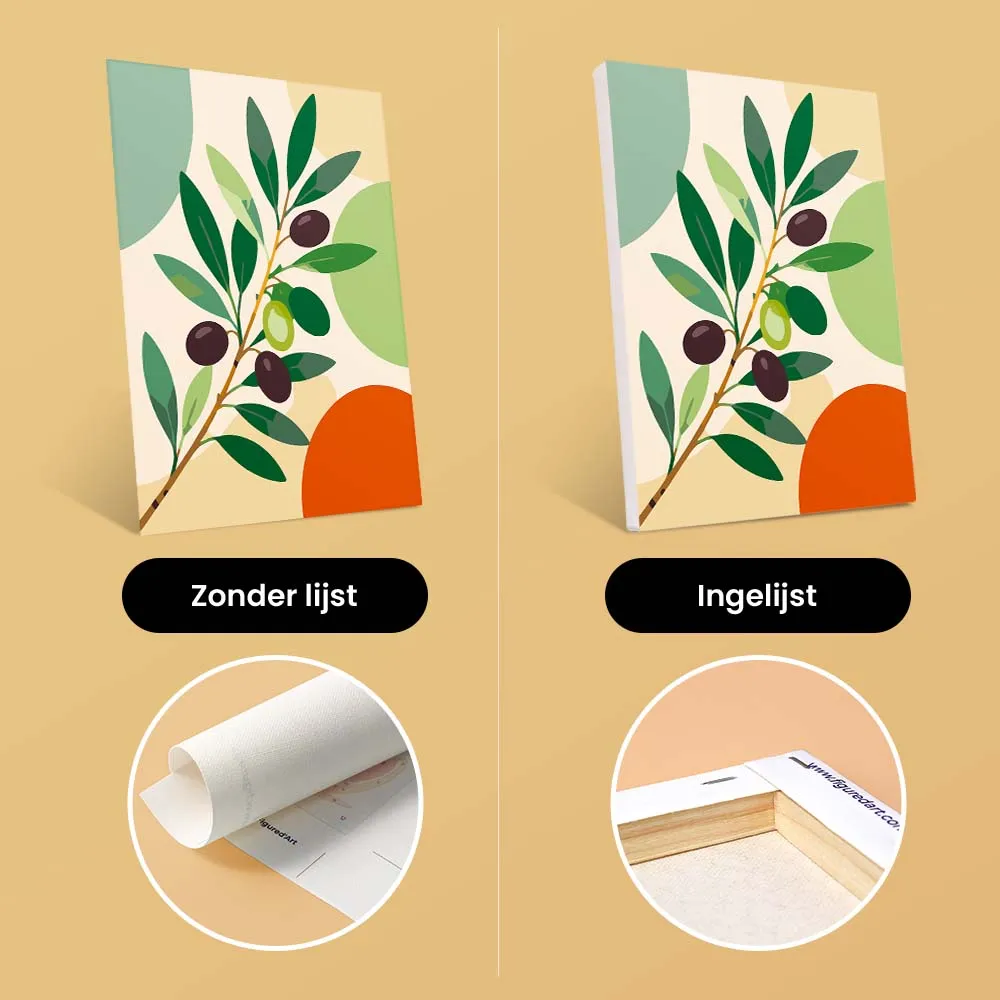 Figured'Art Mini Serie Botanische Illustraties schilderen op nummer 15x20cm