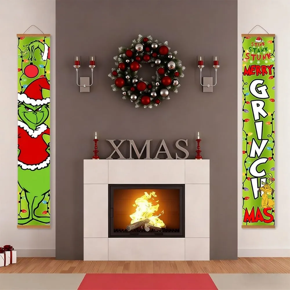 Figured'Art Vrolijk & Chagrijnig deur banners schilderen op nummer