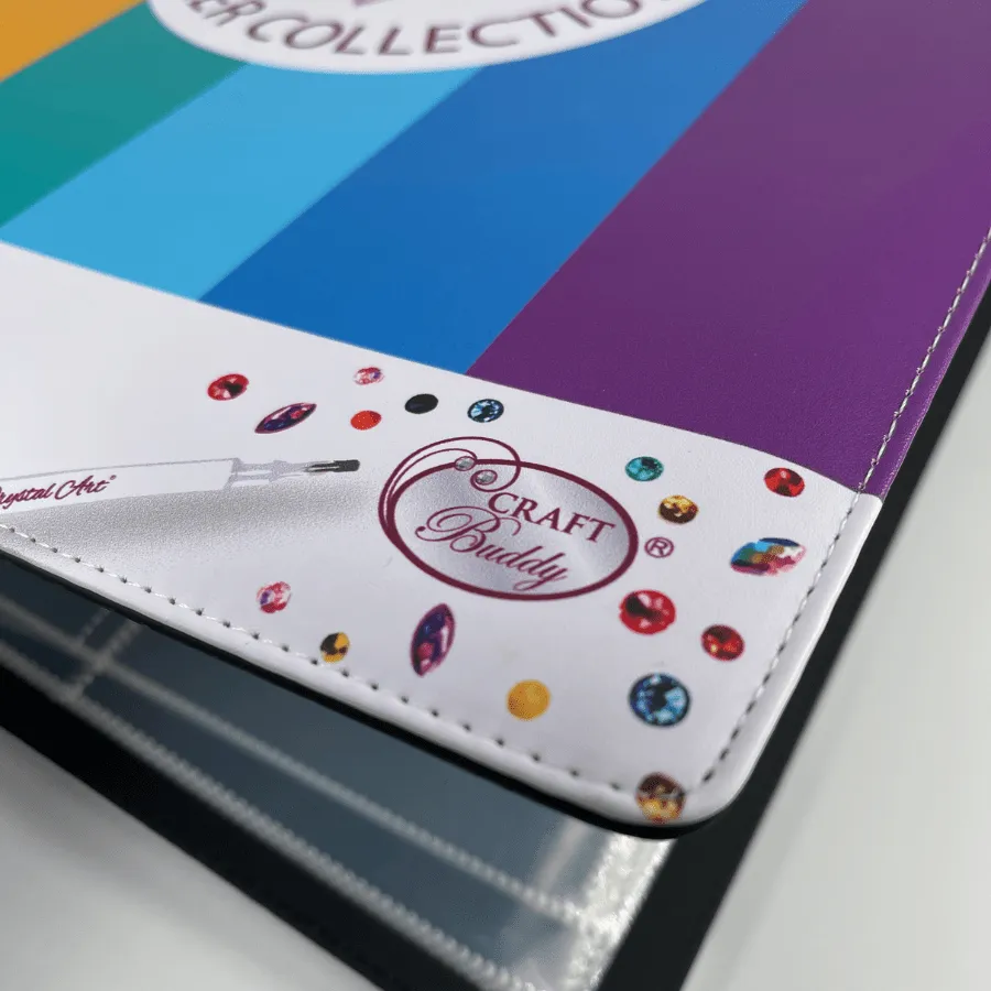 Craft Buddy Sticker Collection Binder map 31x35cm stickers