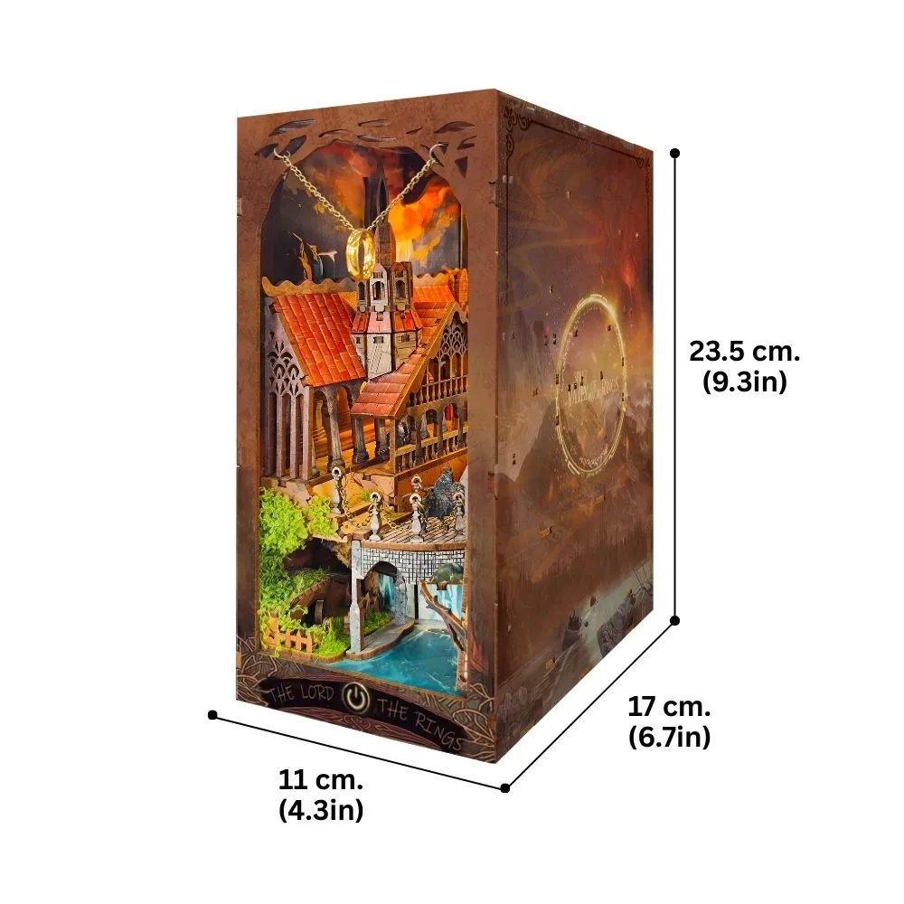 Figured'Art Vallei van de Magie book nook 227-delig met led